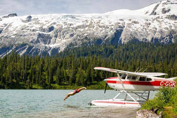 Phantom Lake by Seaplane from Squamish, BC